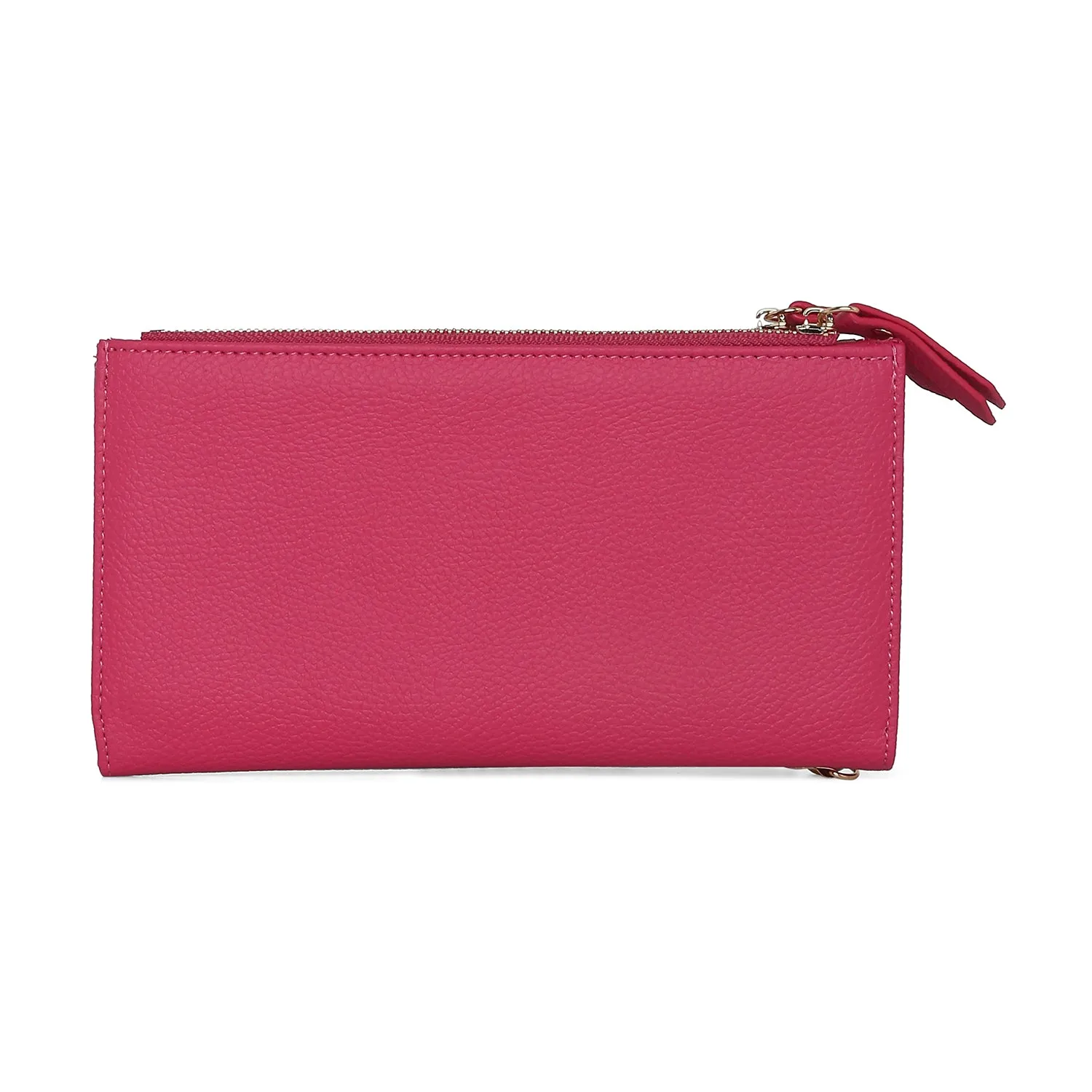 Caprese Mia Zip Wallet Large Pink