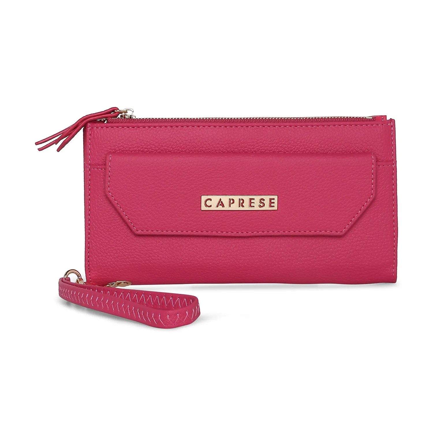 Caprese Mia Zip Wallet Large Pink