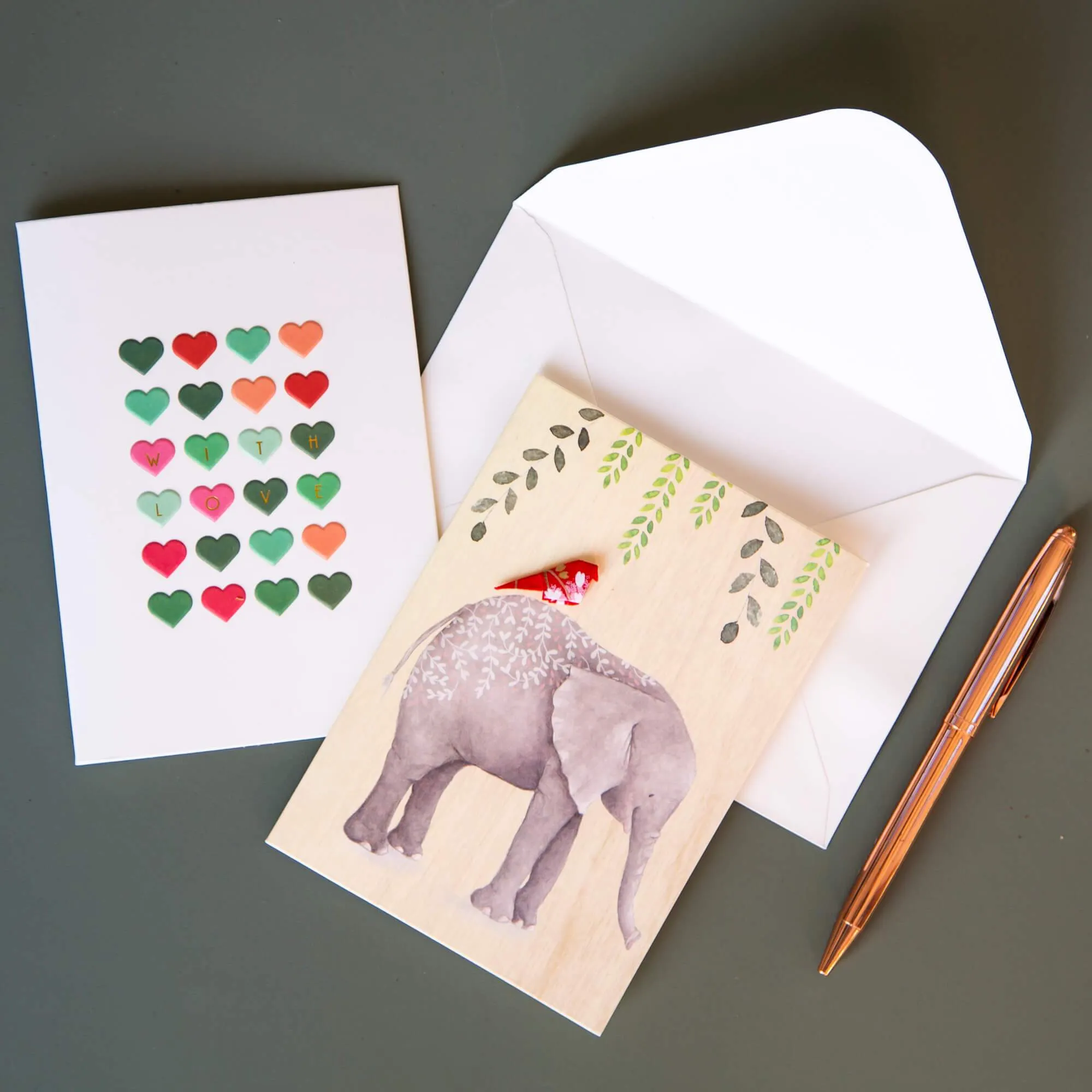 Card Heart Envelope