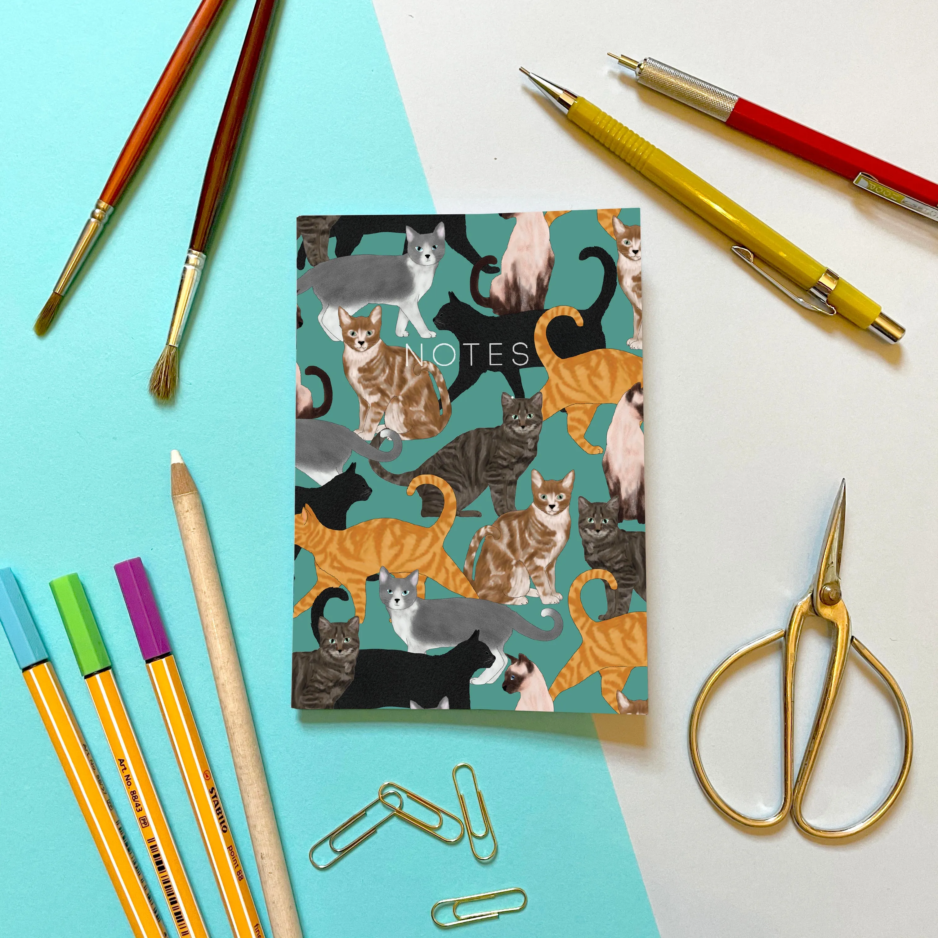 Cats - Mini Notebook