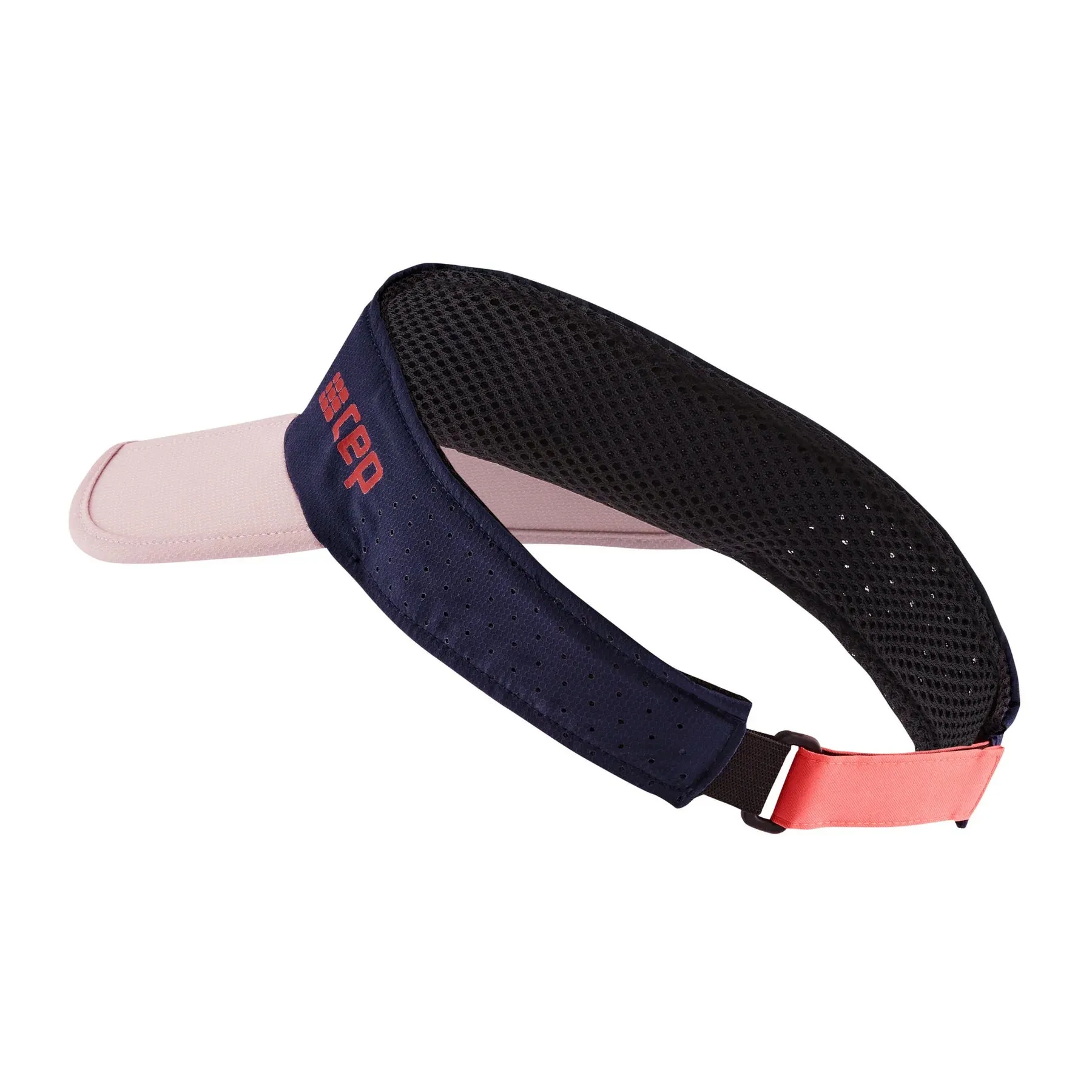 CEP Unisex's The Run Visor - Dark Blue/Cream