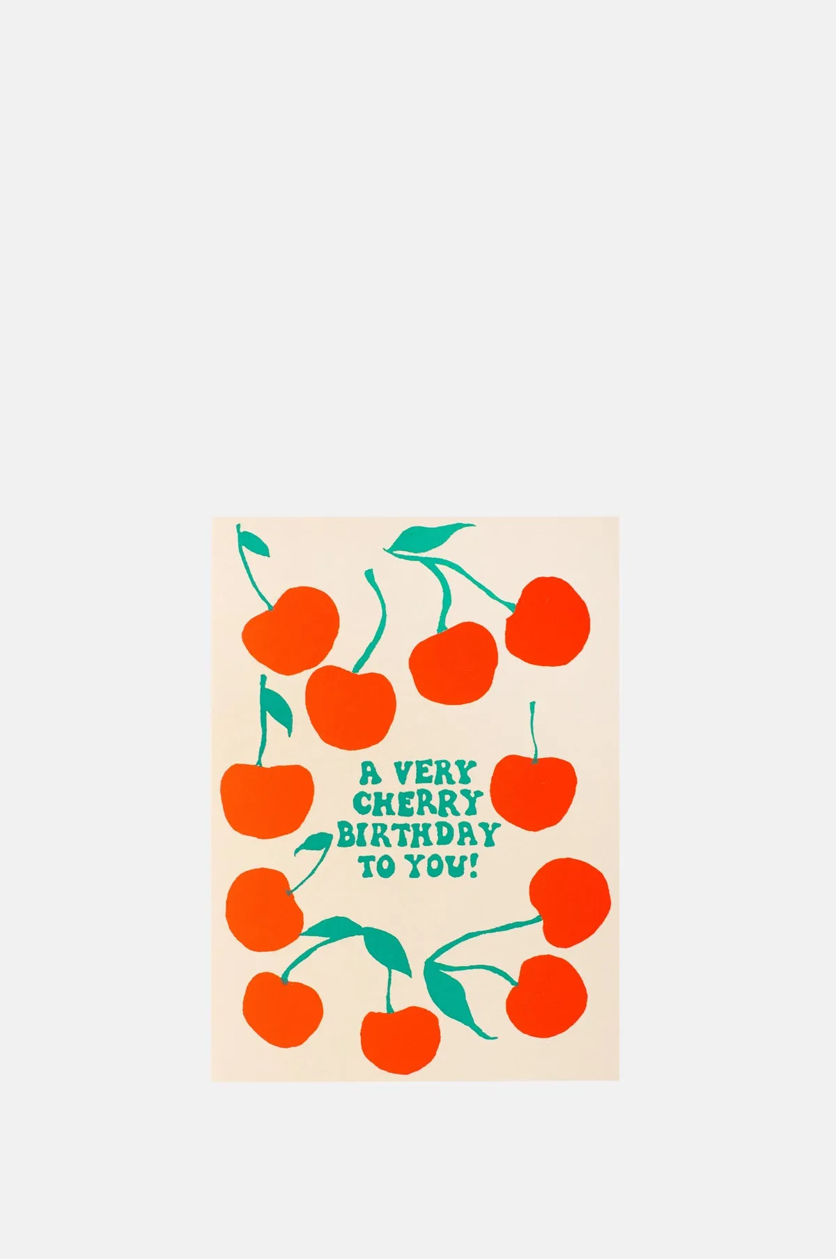 Cherry Birthday Card