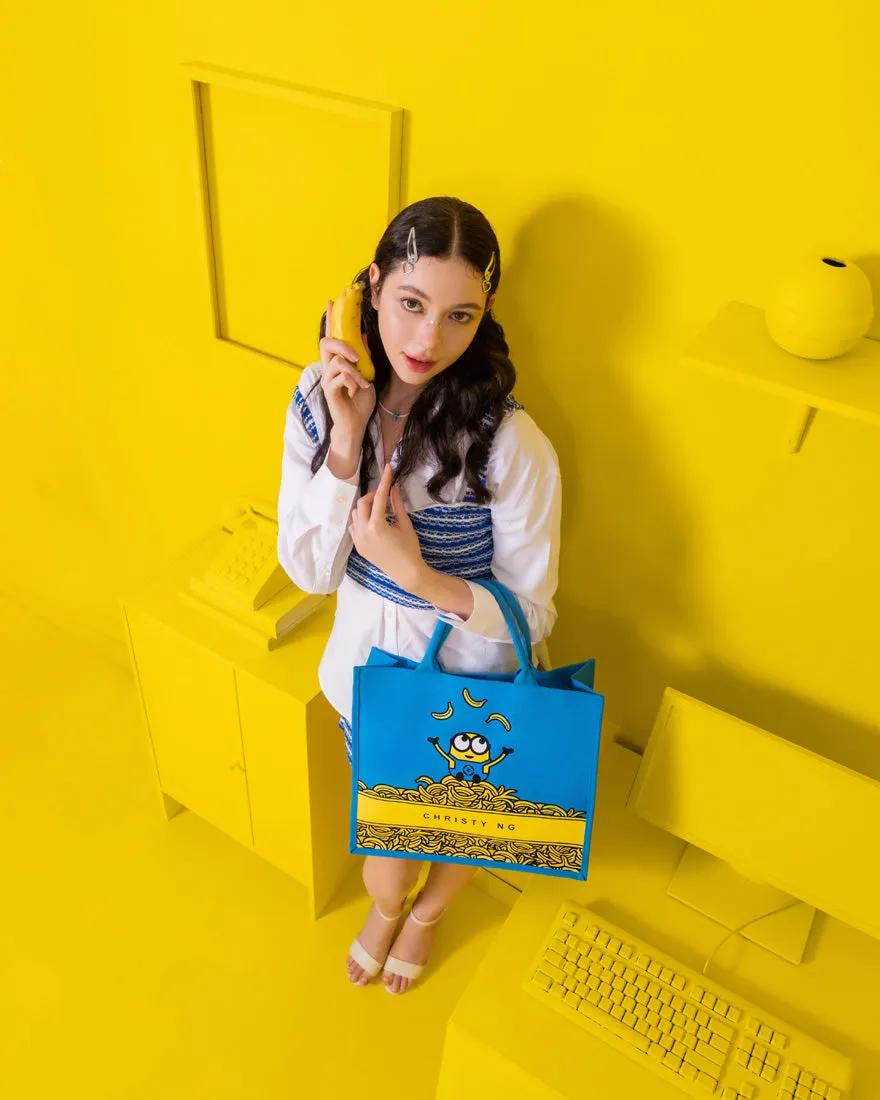 Christy Ng x Minion Banana Grocery Bag Big