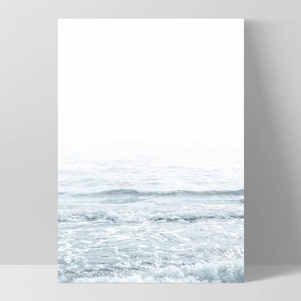 Clear Water Ocean Pastels - Art Print