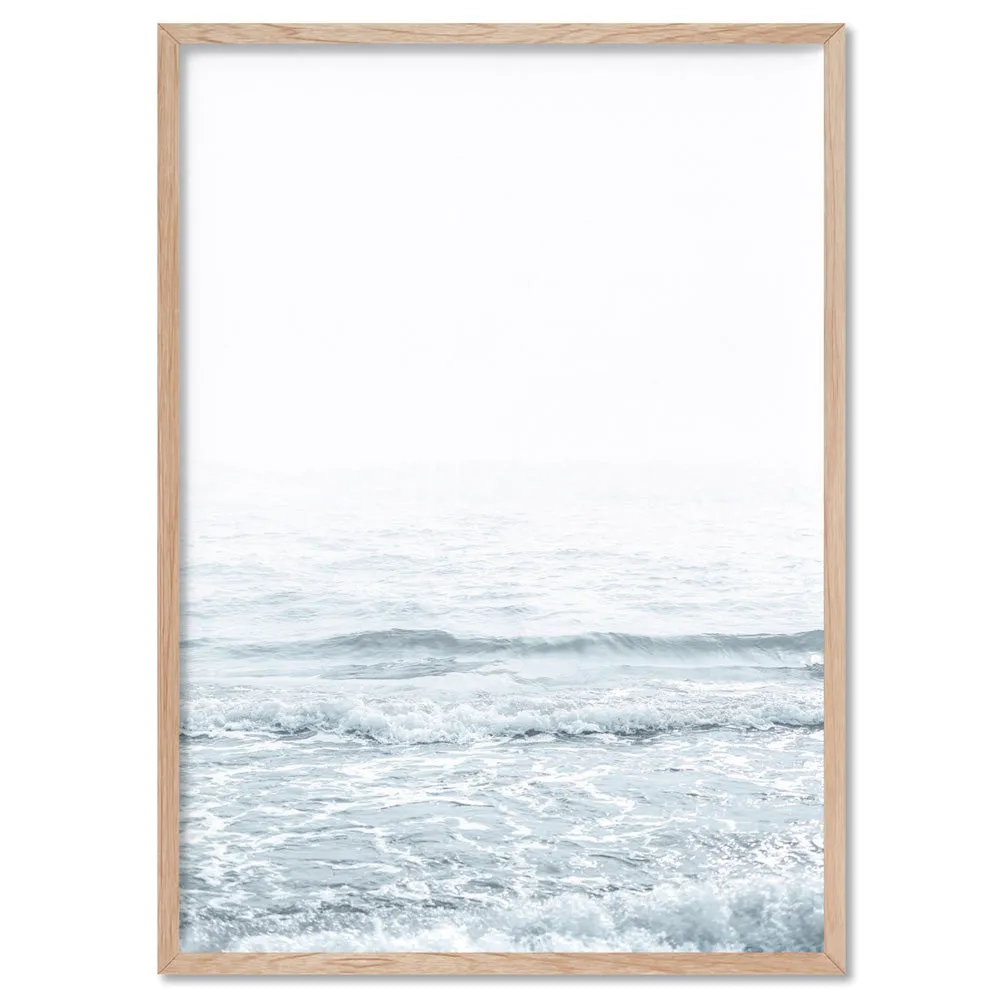 Clear Water Ocean Pastels - Art Print