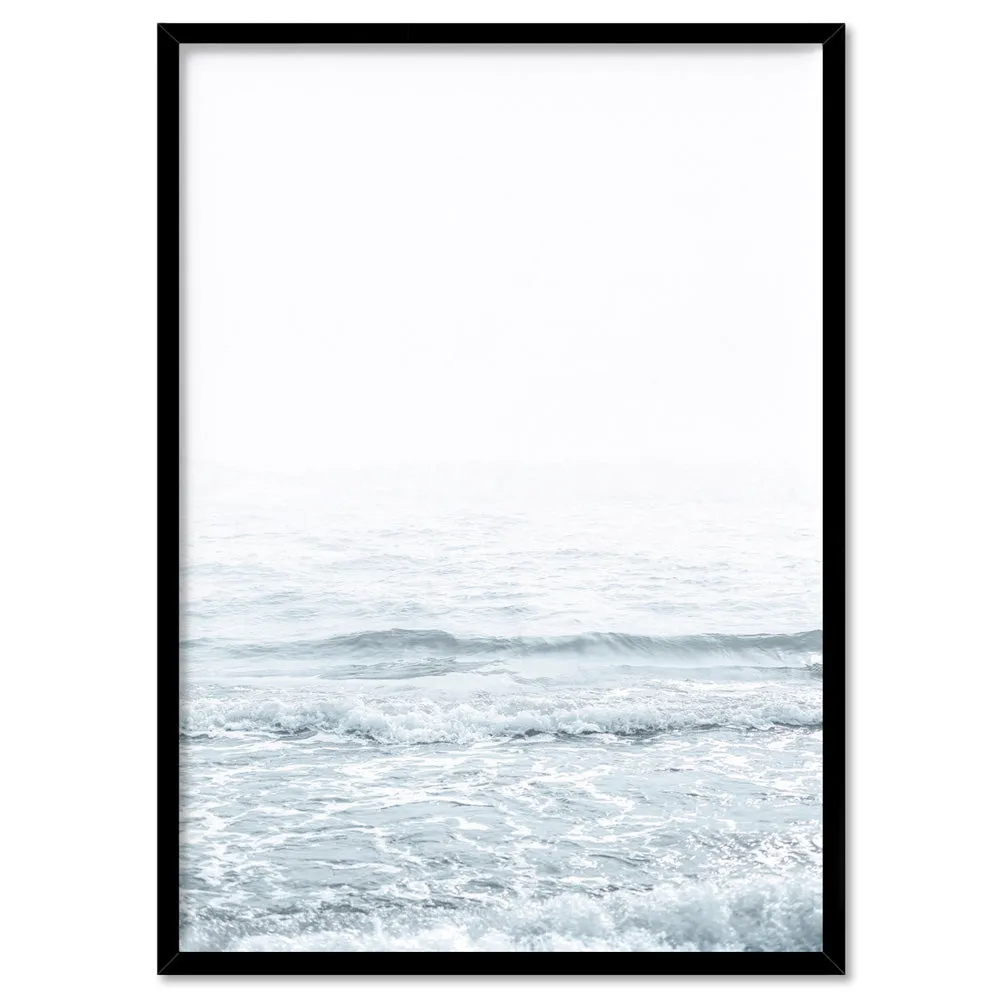 Clear Water Ocean Pastels - Art Print