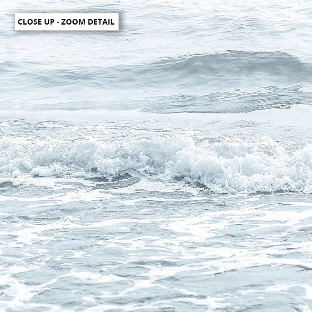 Clear Water Ocean Pastels - Art Print