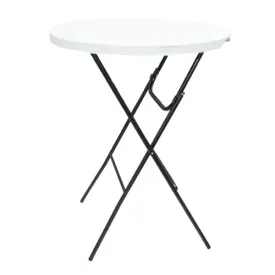 Cocktail Table - Heavy-duty Plastic Top - Trestle