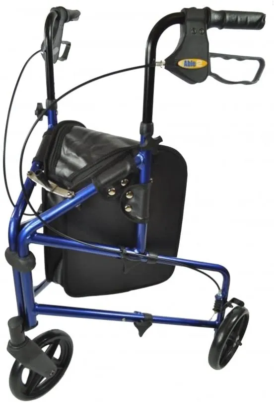 Compact Aluminium Tri/Three Wheel Walker