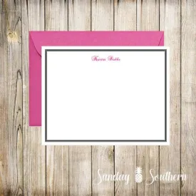 Crisp Border Notecards