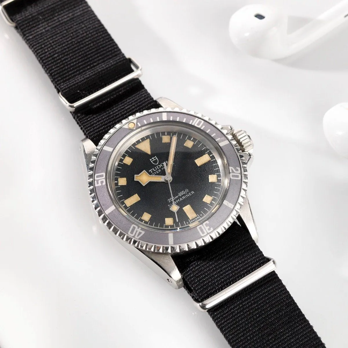 Curated Tudor Military Submariner Marine Nationale 1974