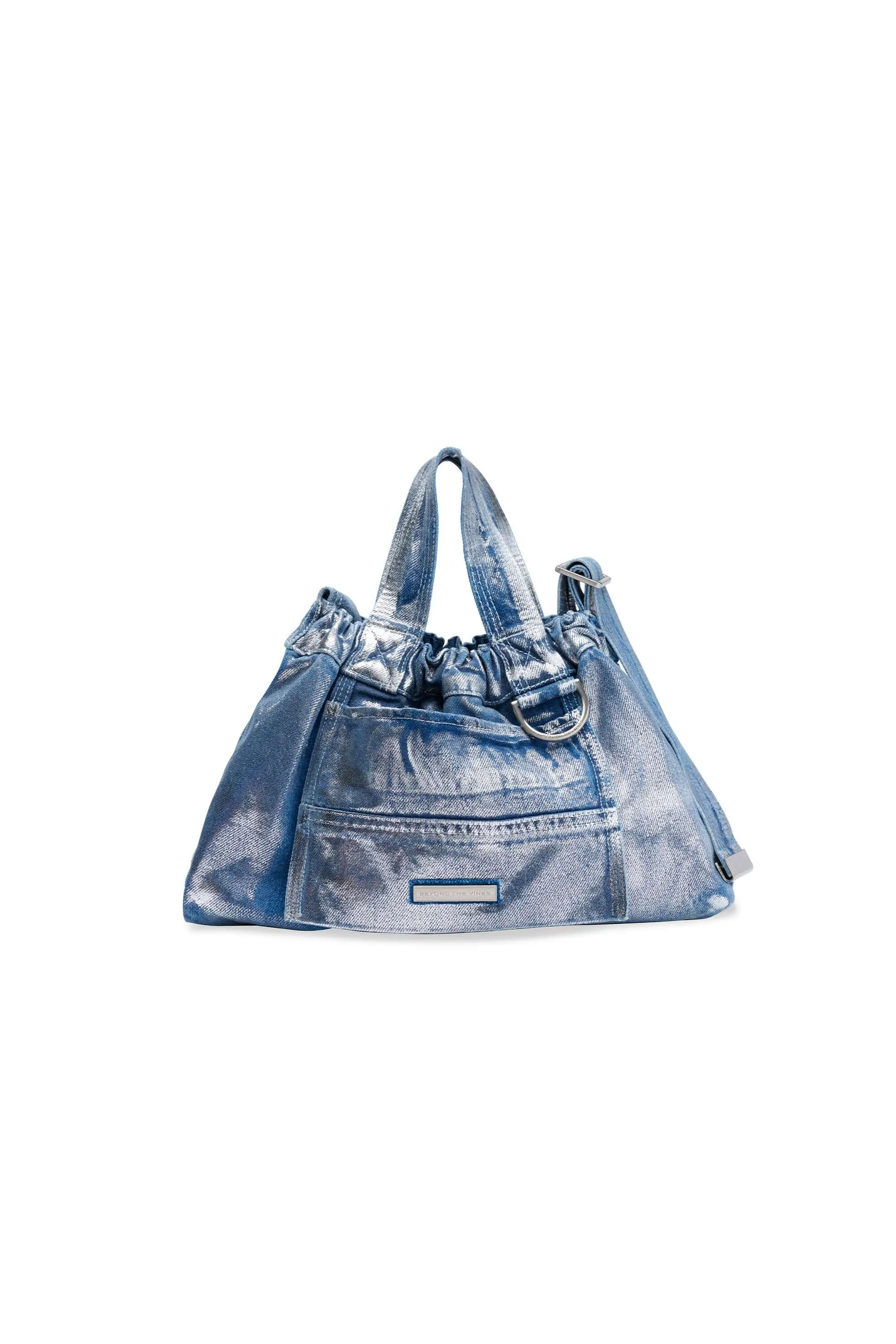 Denim XS Dumpling Bag