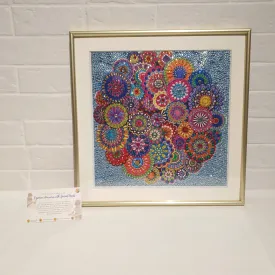 Diamond Art Circular Flowers (30 x 30)