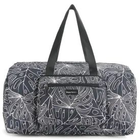 Duffle Bag Stephanie Monstera Lines Navy