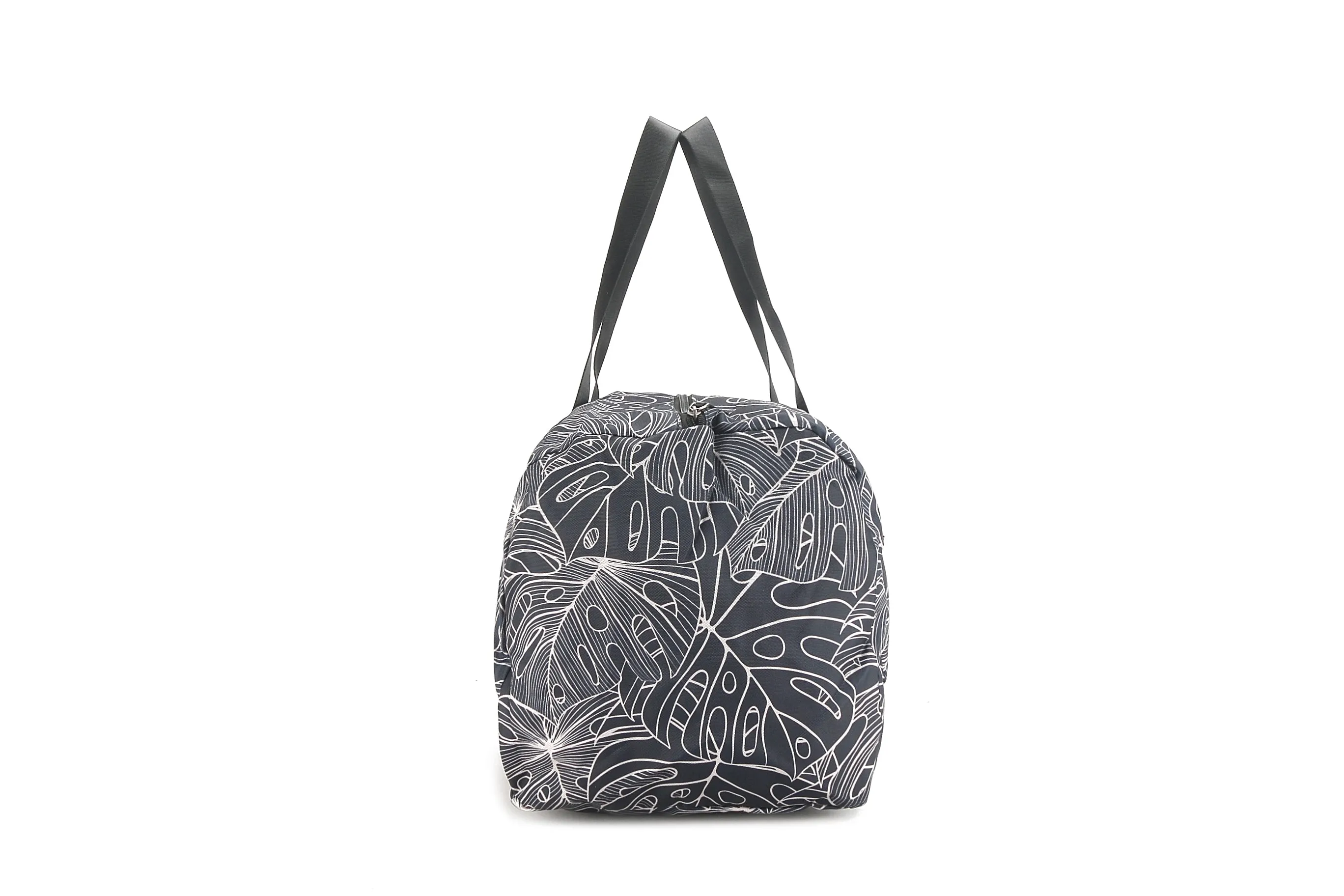 Duffle Bag Stephanie Monstera Lines Navy