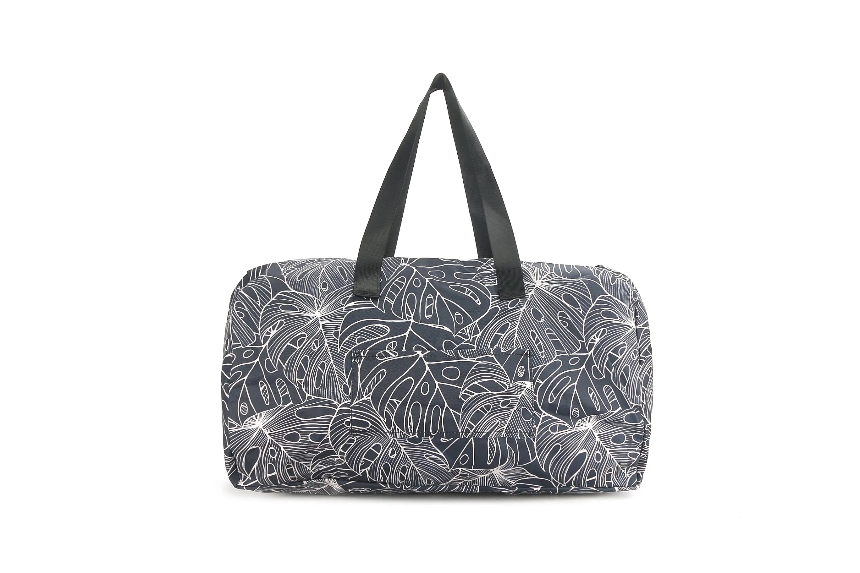 Duffle Bag Stephanie Monstera Lines Navy