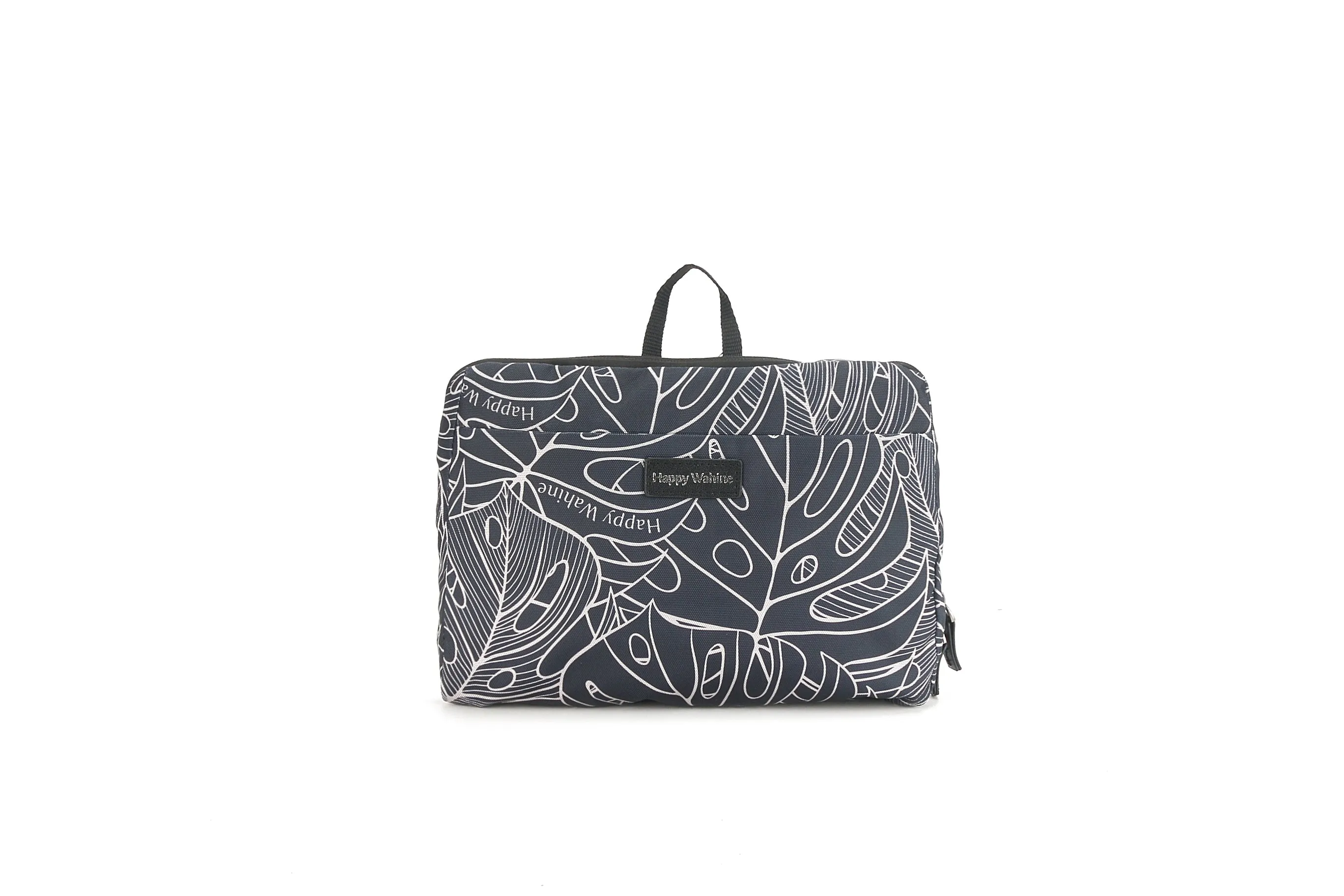 Duffle Bag Stephanie Monstera Lines Navy