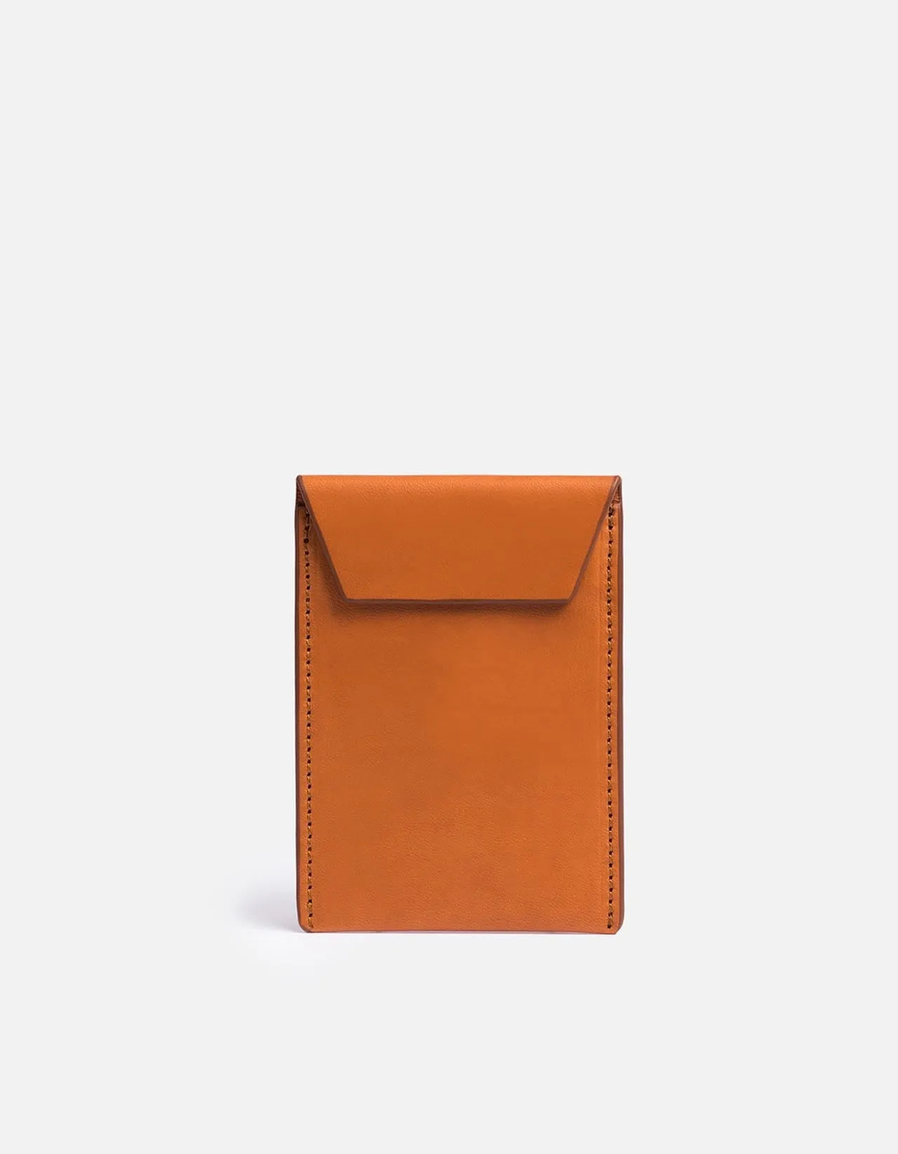 Envelope Wallet, Vintage Cognac