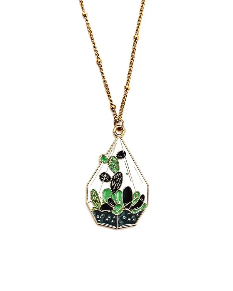 Fauna Garden Plant Necklace