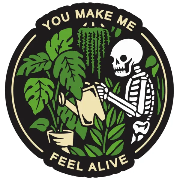 'Feel Alive' Enamel Pin