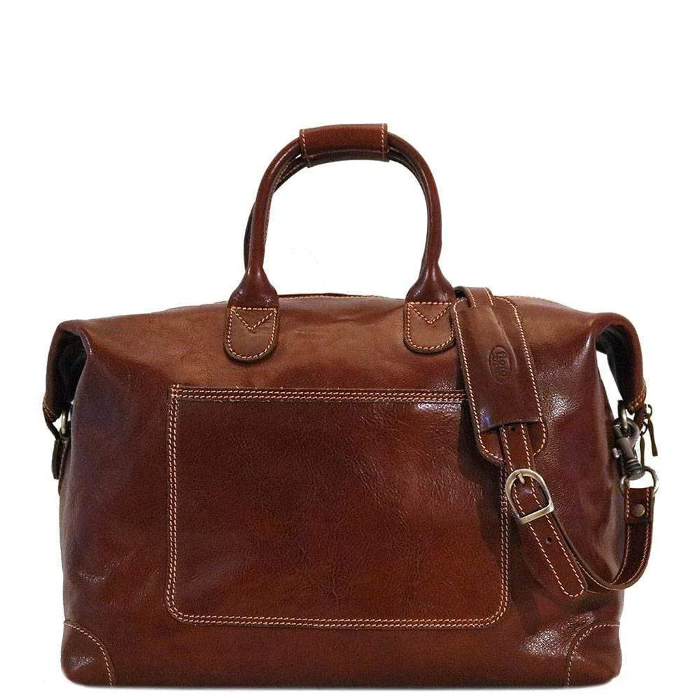 Floto Leather Chiara Travel Bag