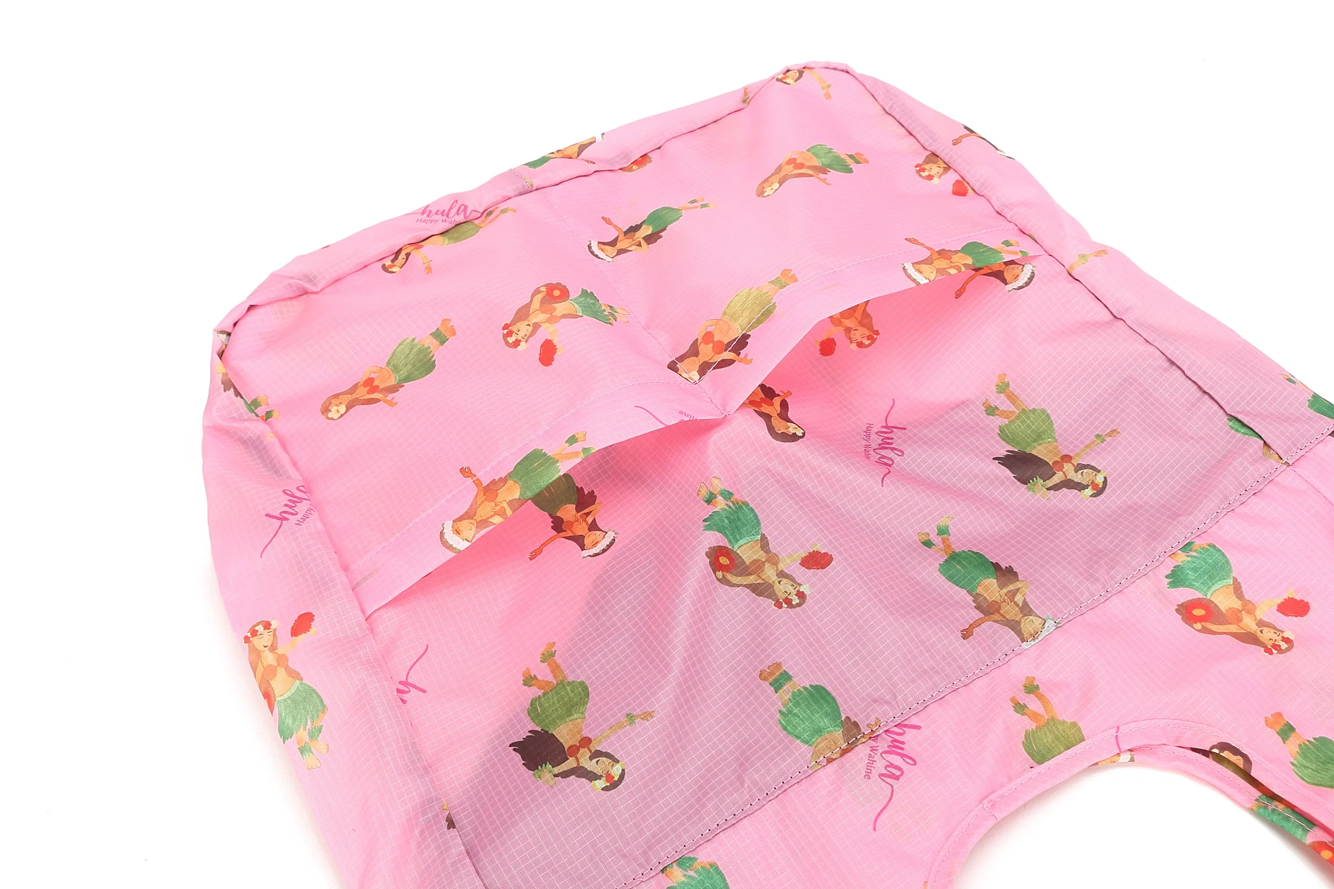 Foldable Bag Jacqueline Hula Girl Pink