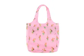 Foldable Bag Jacqueline Hula Girl Pink