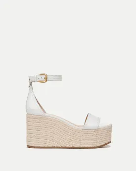 Gianna Raffia Wedge Sandal