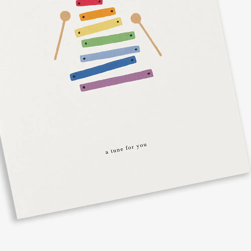 GREETING CARD // XYLOPHONE