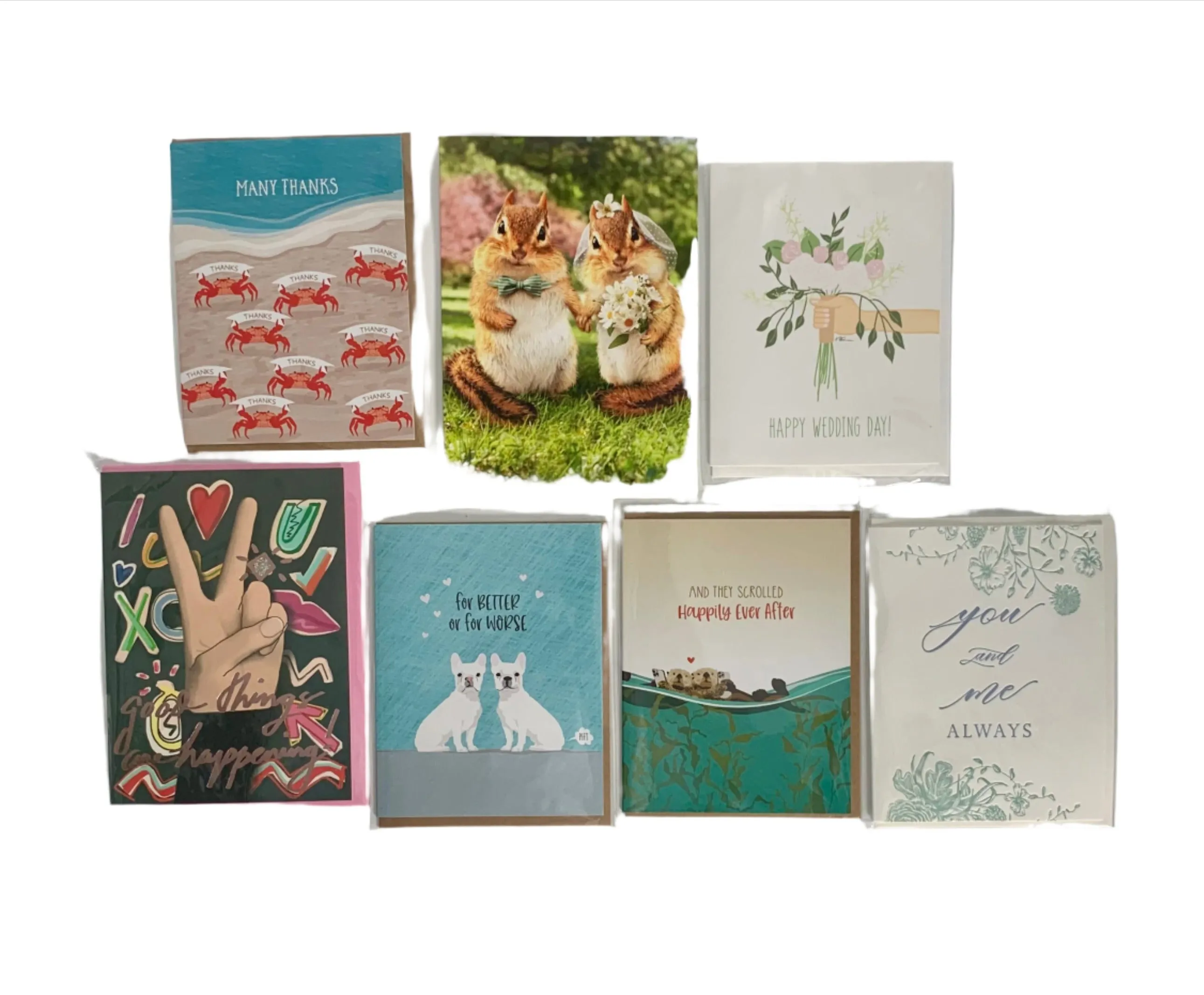 Greeting Cards, Bag of 20 Cards.