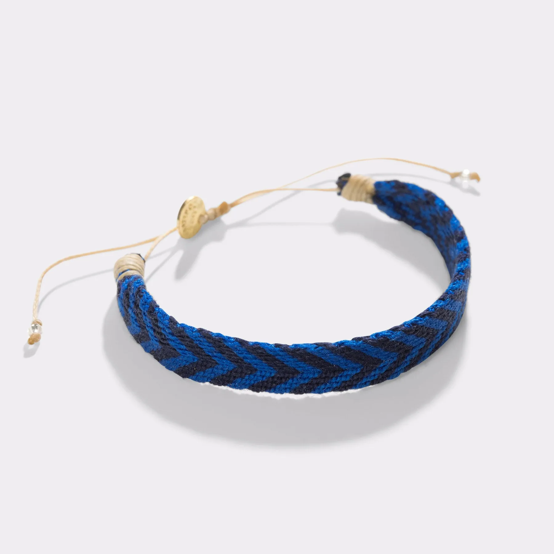 Guanabana Handmade Captain Bracelet Blue Arrows