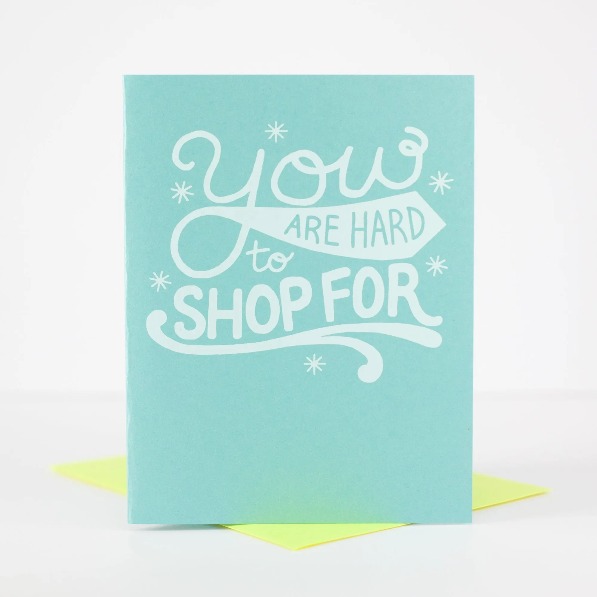 hard to shop for greeting card, funny birthday card, funny gift card, card for gift card