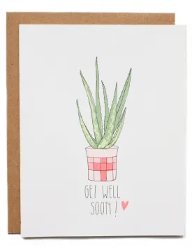 Hartland Brooklyn Card - Get Well Soon