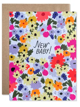 Hartland Brooklyn Card - New Baby Martha's Garden