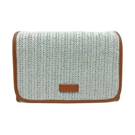 Herringbone Hanging Cosmetic Bag