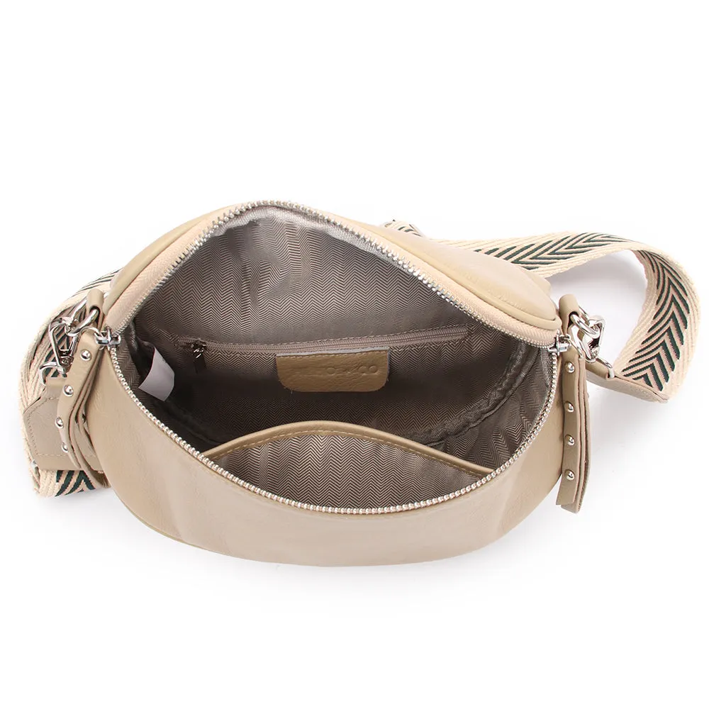 Hi Ho & Co New Rocker Bag Taupe/Gold