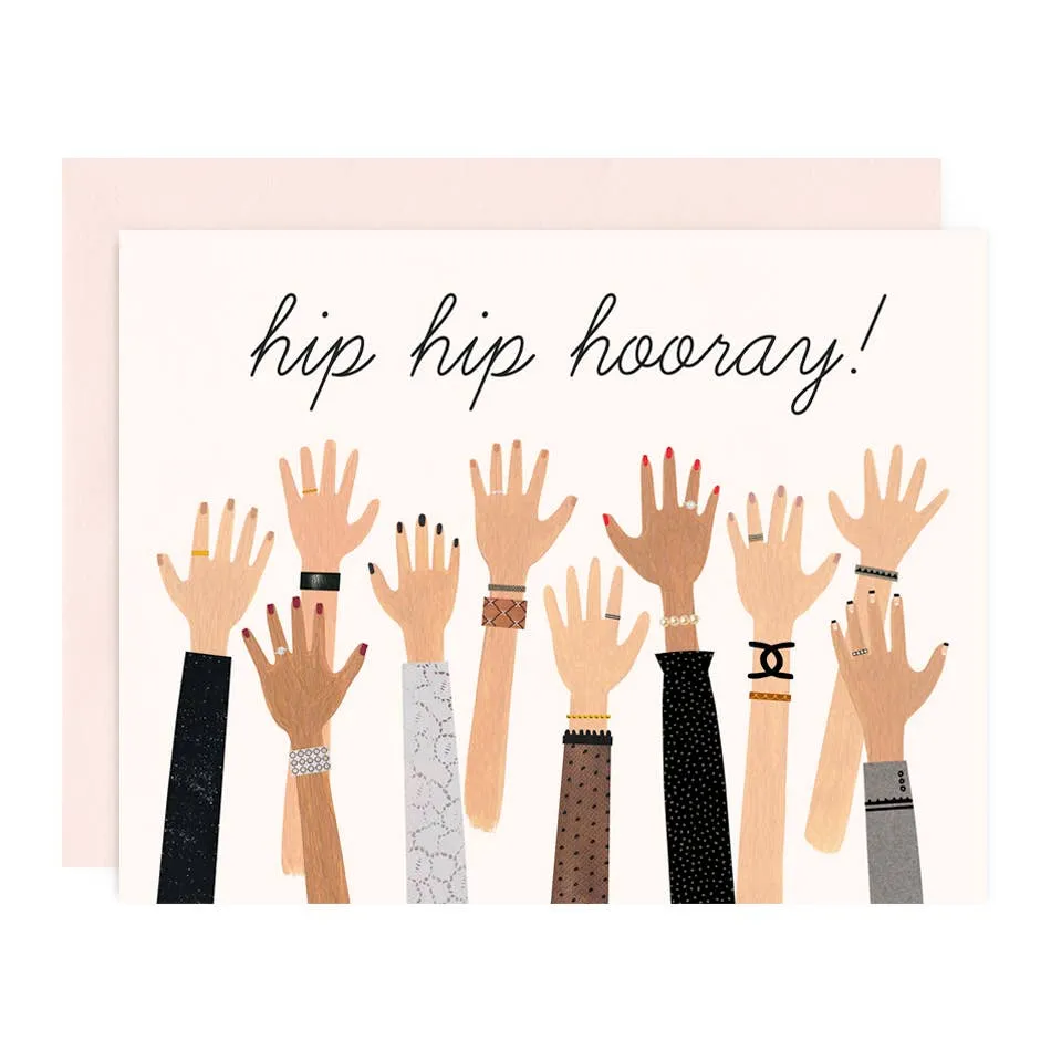 Hip Hip Hooray Greeting Card