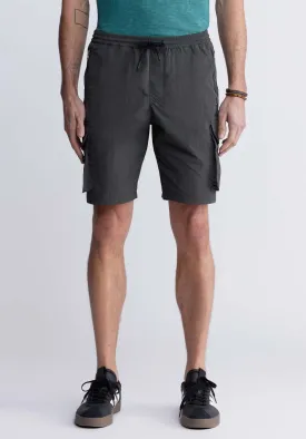 Hult Men’s Drawstring Shorts in Charcoal - BM24342