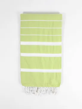 Ibiza Summer Hammam Towel, Lime