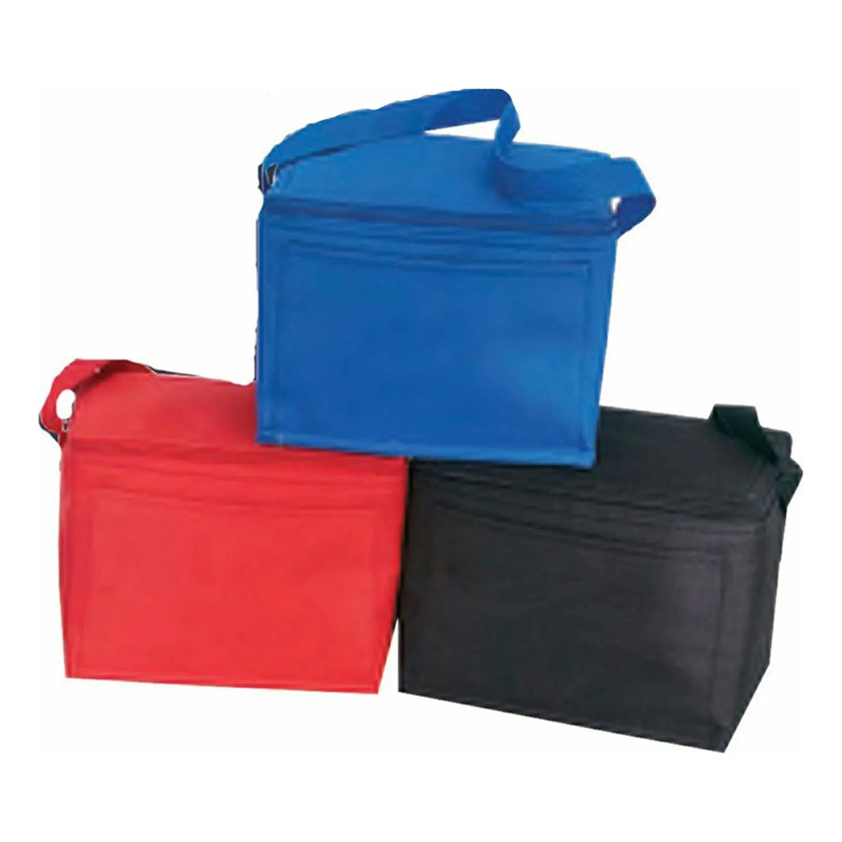 Insulated 6-Pack Nylon Cooler Picnic Lunch Bag Box FoodWater Cooler 9" x 6"x 5"