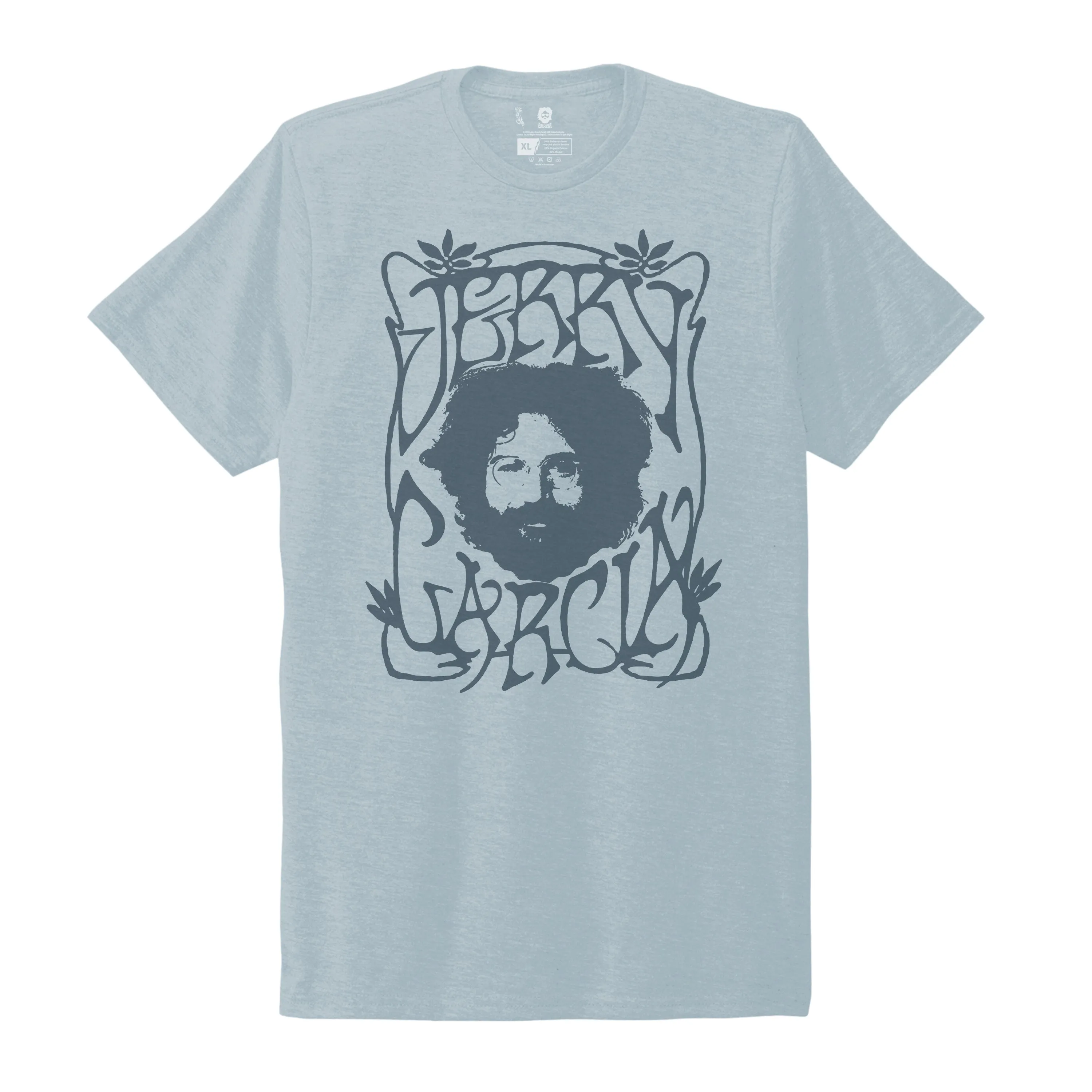 Jerry Garcia | Eco Friendly Tee |Jerry Blues