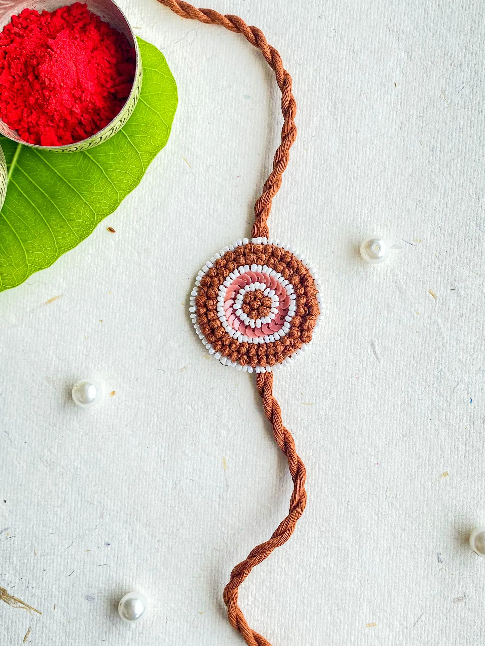 Joe-Pye Embroidered Rakhi