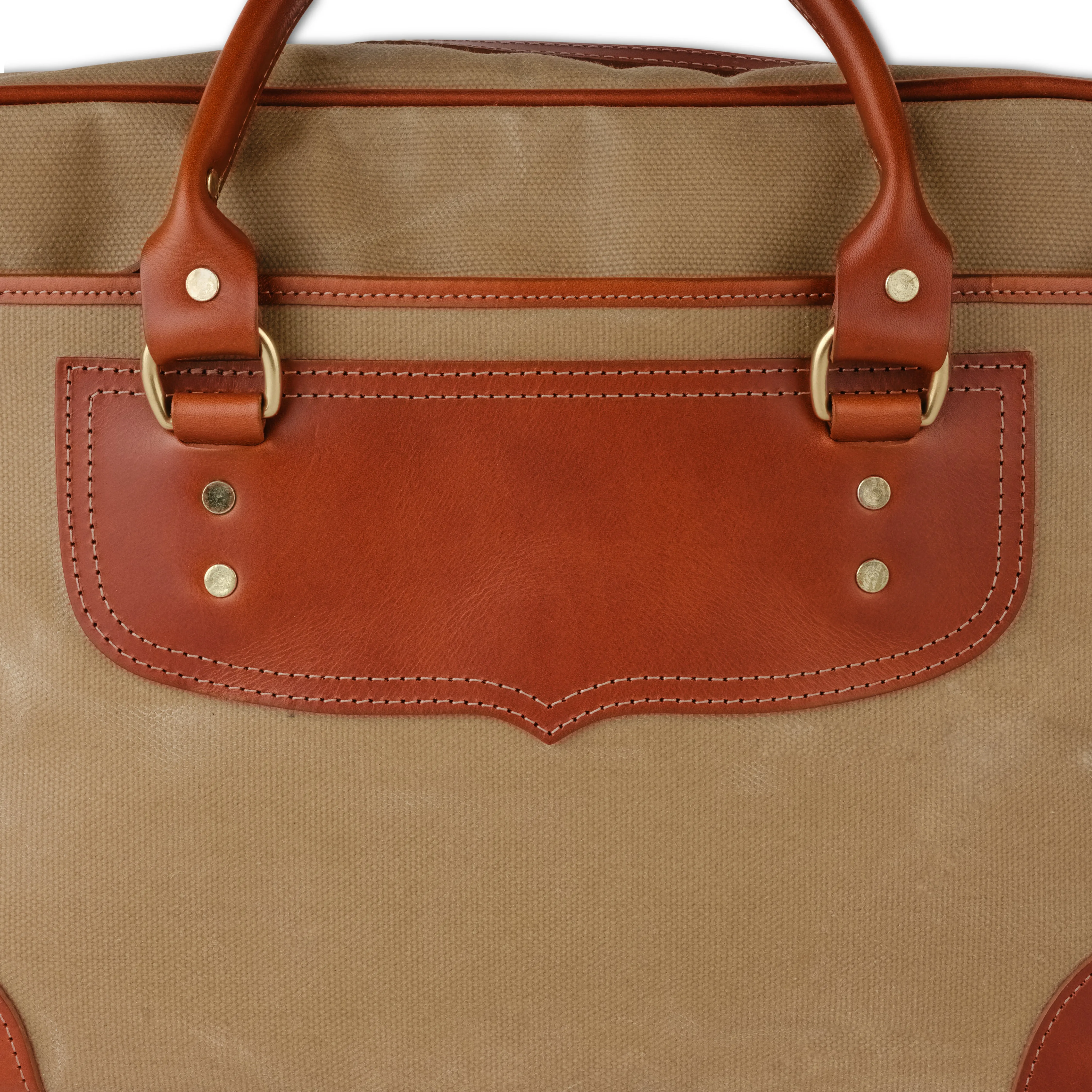 King Ranch Waxed Canvas Briefcase