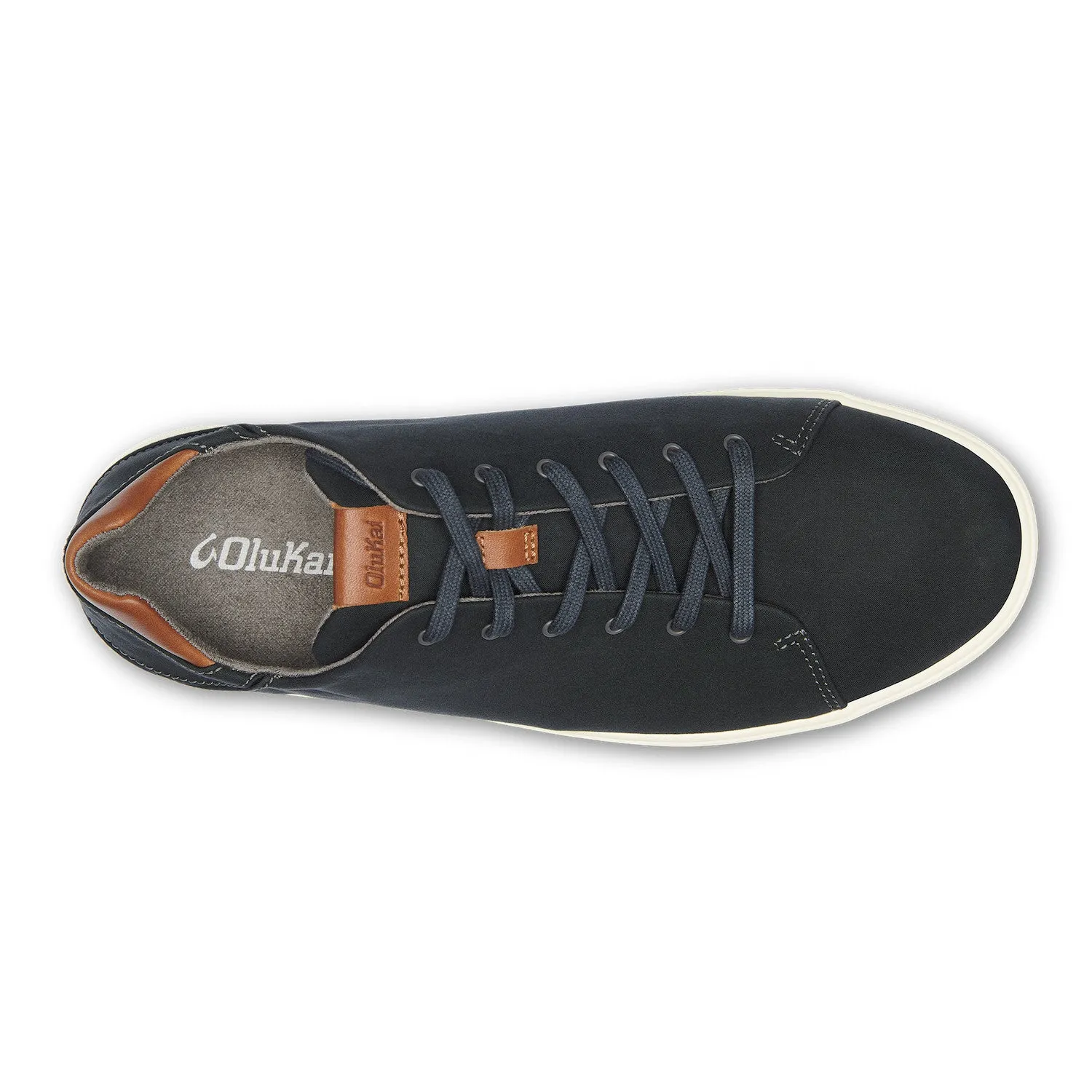 Lae'ahi Li Men's Waxed Canvas Sneakers in Dark Shadow