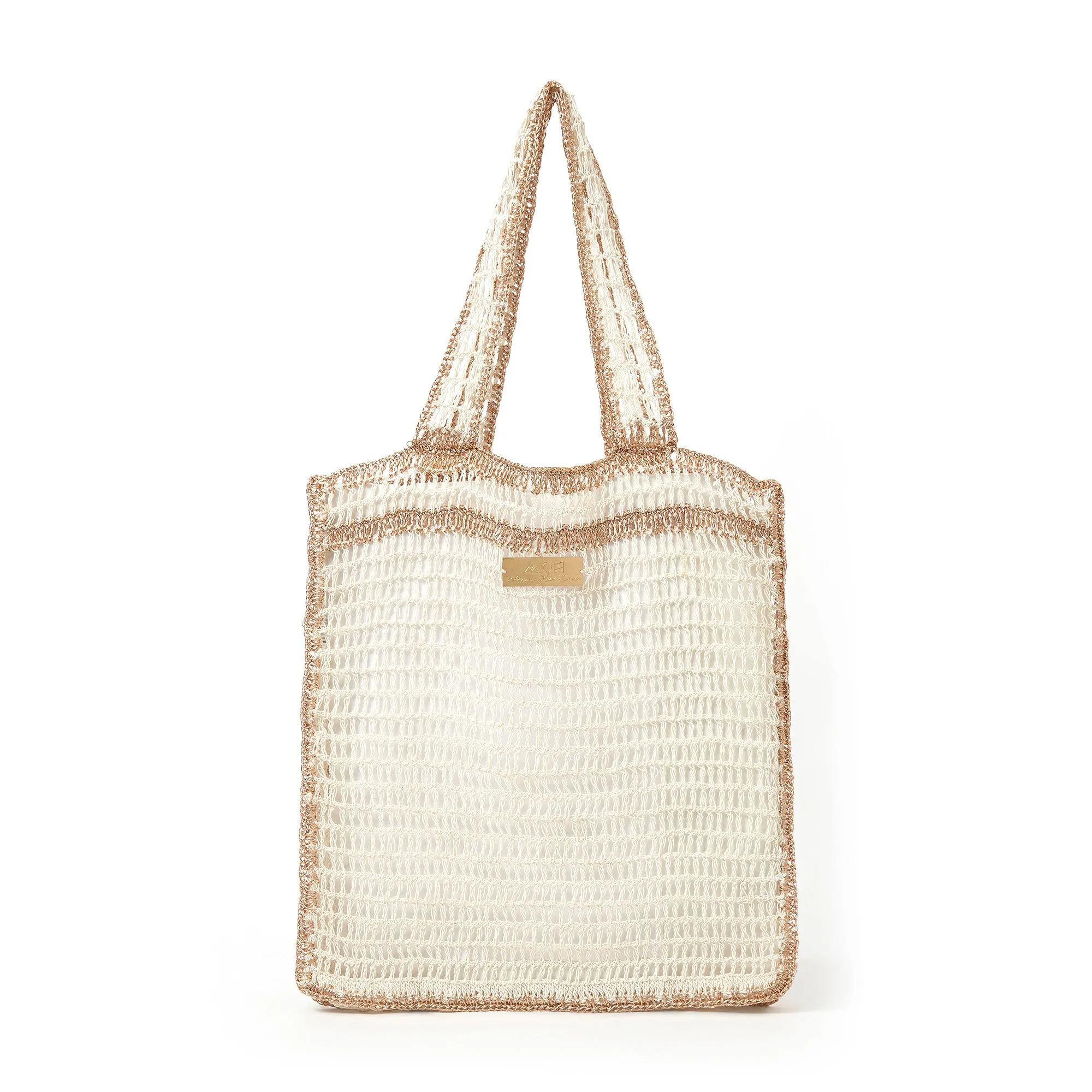 Lani Beach Bag - Pearl