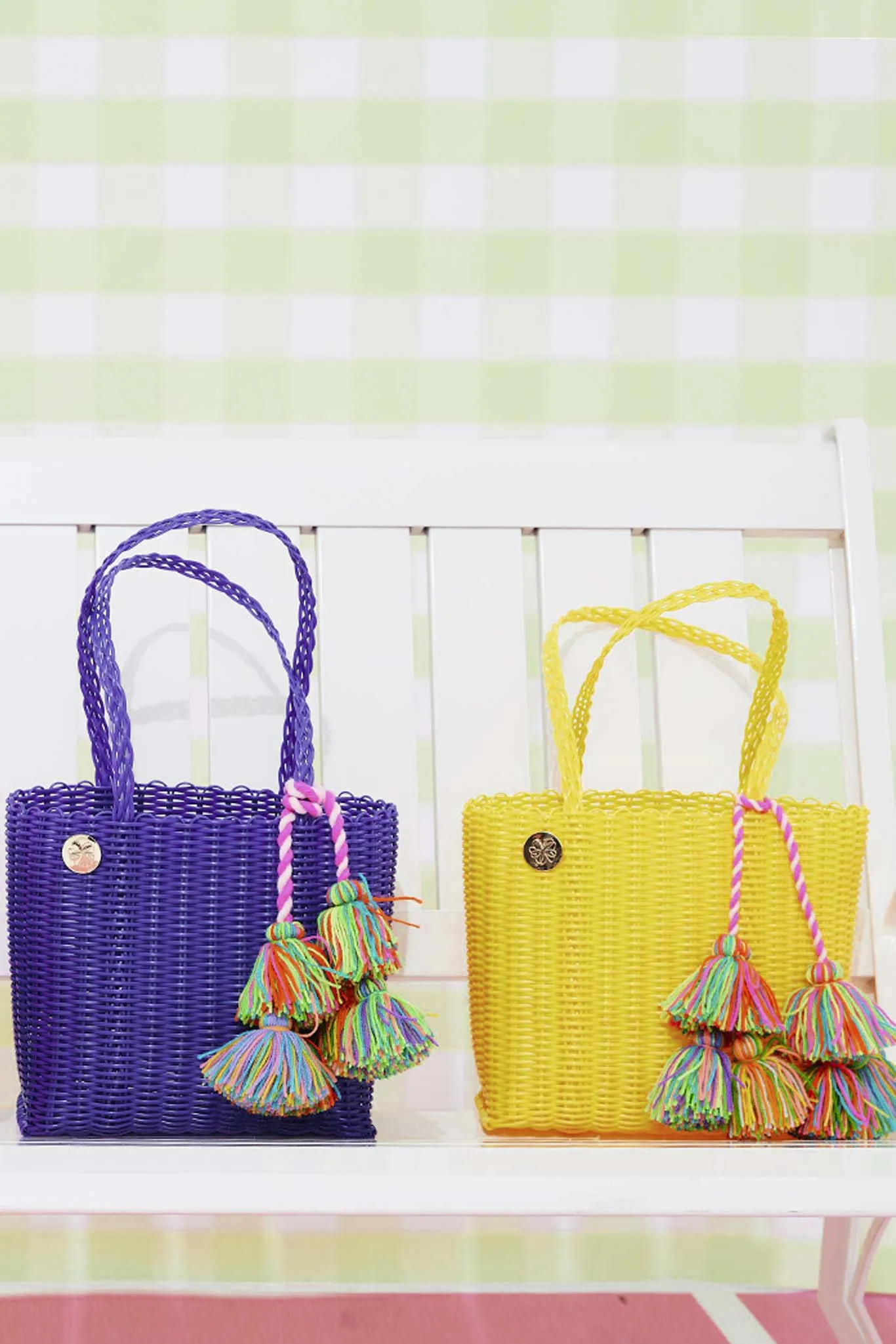 Las Guanacas Mini Bag in Lemon