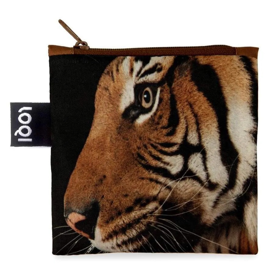 Loqi Reusable Shopping Bag National Geographical Collection Malayan Tiger