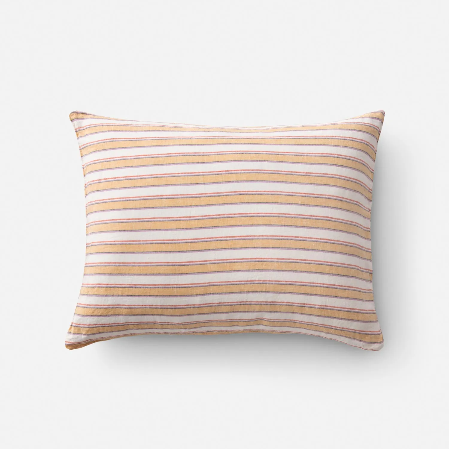 Market Stripe Linen Sham