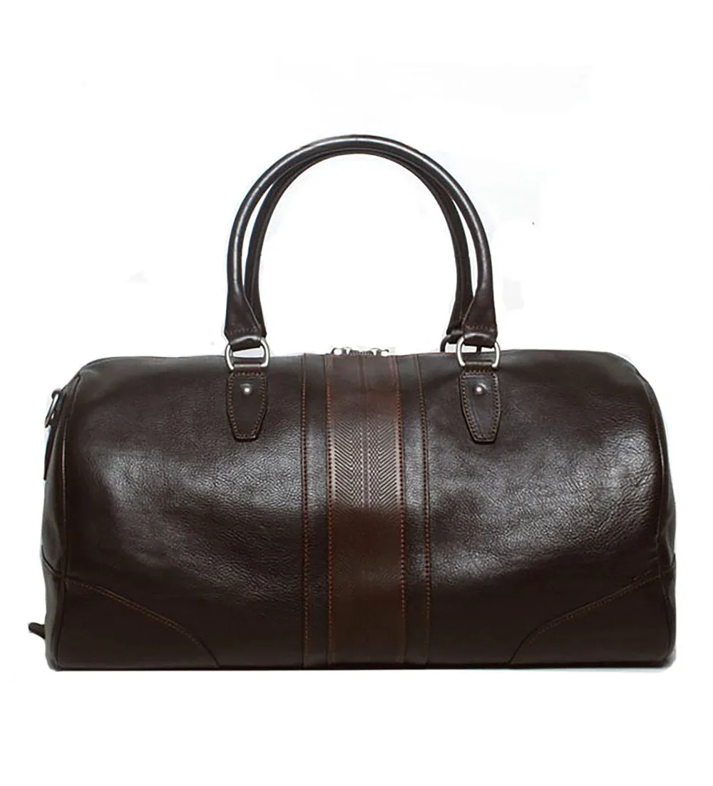 Martin Dingman Polocrosse Leather Duffel Bag