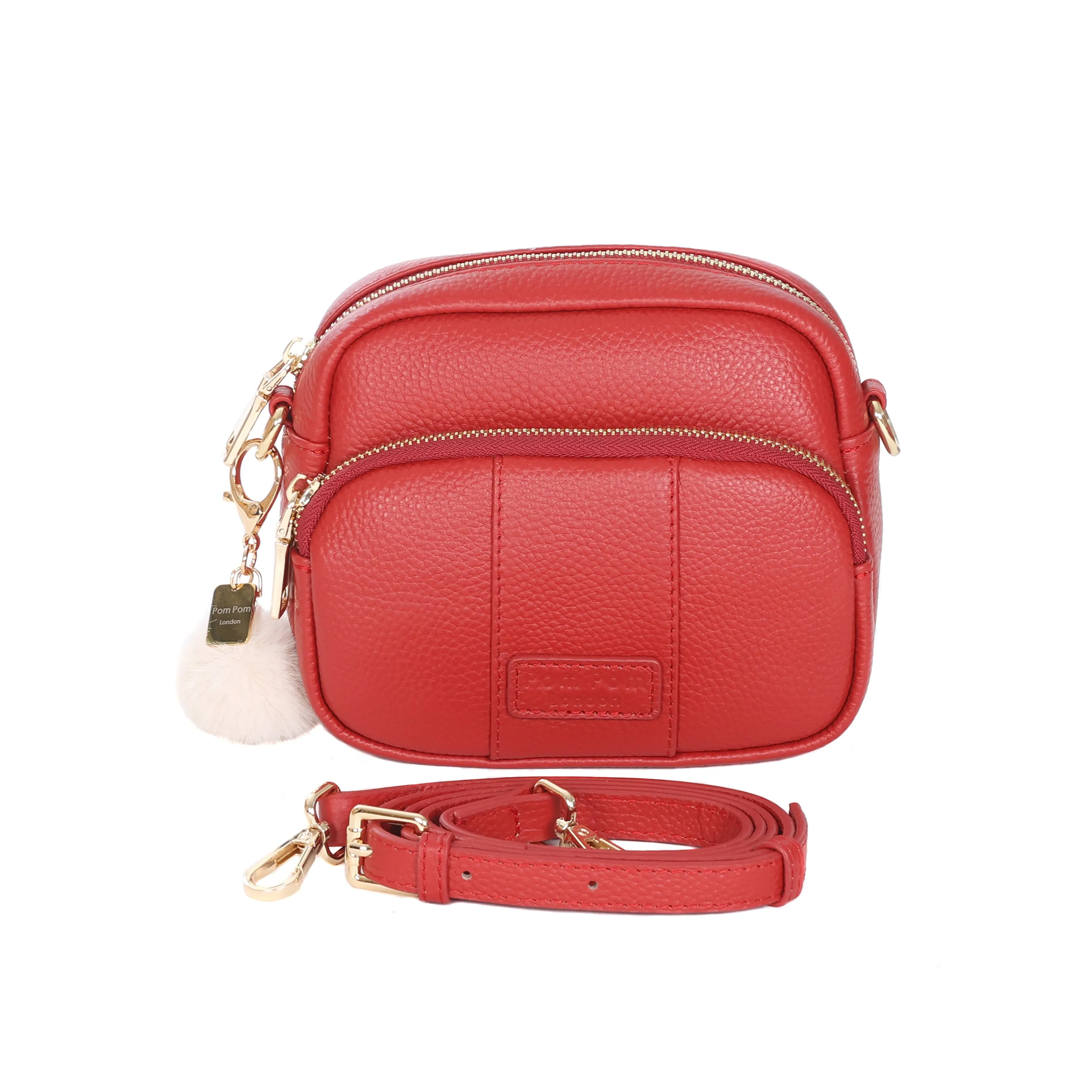 Mayfair MINI Bag Chilli Red & Accessories